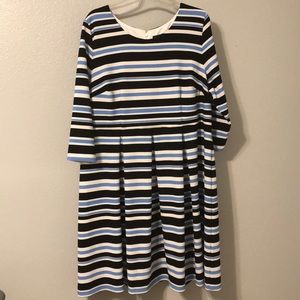 Lane Bryant Striped Dress